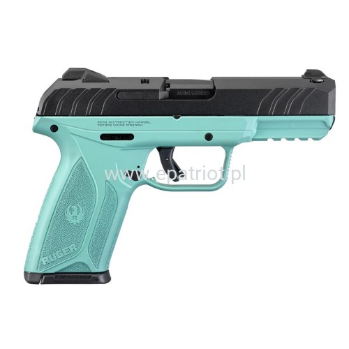 Pistolet Ruger Security-9 Black/Turquise 3821