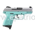 Pistolet Ruger Security-9 Compact Compact Silver/Turquise 3838