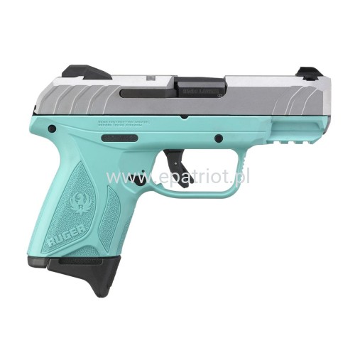 Pistolet Ruger Security-9 Compact Compact Silver/Turquise 3838