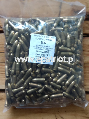 Amunicja B-N 9x19mm 124gr