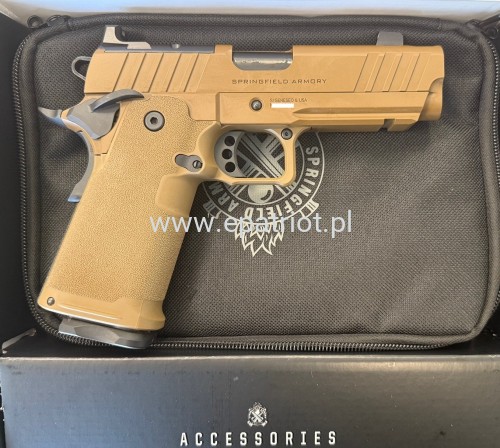 Pistolet Springfield 1911 DS Prodigy GEN.2 4,25" AOS COMP CUT Coyote Brown