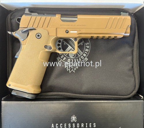 Pistolet Springfield 1911 DS Prodigy GEN.2 5" AOS Coyote Brown