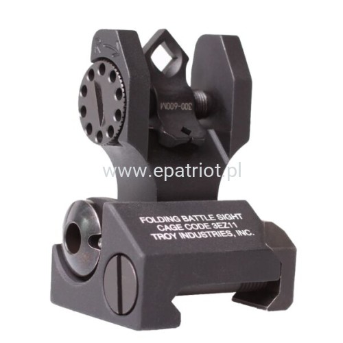 Szczerbinka TROY regulowana i składana przeziernikowa Di-Optic Aperture (DOA)