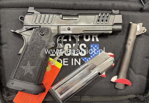 Pistolet Staccato P 2011 OR DLC z dwoma lufami