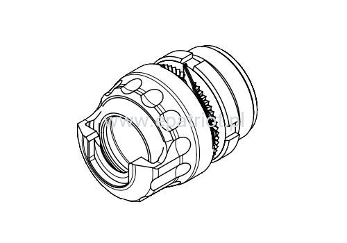 B&amp;T Adapter HUB typ UM NATO kal .223/.308