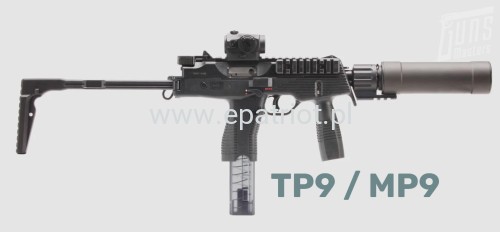 Pistolet samoczynny BT MP9-N 5,1" kal. 9x19mm