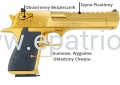 Pistolet Desert Eagle Titanium Gold