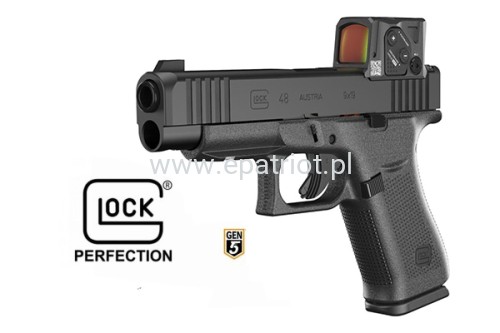 Pistolet Glock 48 MOS FS z kolimatorem AIMPOINT COA