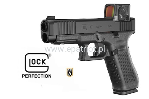 Pistolet Glock 47 MOS FS z kolimatorem AIMPOINT COA