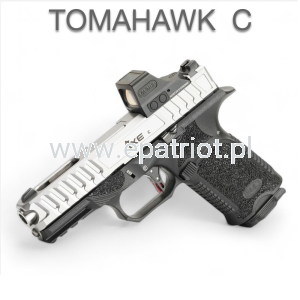 Pistolet Bul Armory AXE C TOMAHAWK (Ported) kal. 9x19 /srebrny - Optics Ready