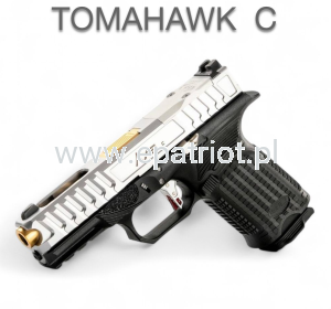 Pistolet Bul Armory AXE C TOMAHAWK kal. 9x19 TIN barrel /srebrny - Optics Ready