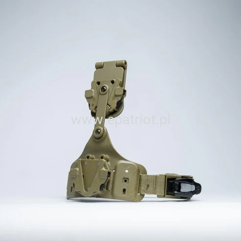 Ruchomy panel biodrowy Alien Gear do kabury Rapid Force Duty + panel udowy + opaska zaciskowa Taq Strap+ panel do montażu akcesoriów FDE