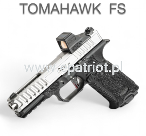 Pistolet Bul Armory AXE FS TOMAHAWK (Ported) kal. 9x19 / kolor srebrny - Optics Ready