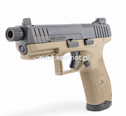 Pistolet IWI Masada Tactical Optics Ready 4.6 inch kal. 9x19mm FDE