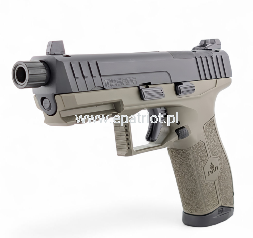 Pistolet IWI Masada Tactical Optics Ready 4.6 inch kal. 9x19mm OD GREEN