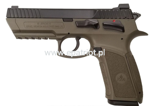 Pistolet IWI Jericho 941 ENHANCED polimerowy szkielet FS 4.4 inch kal. 9x19mm kolor: OD Green