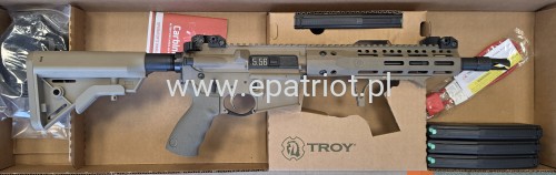 Karabinek Troy Patrol Rifle TPR lufa 11,5" FDE