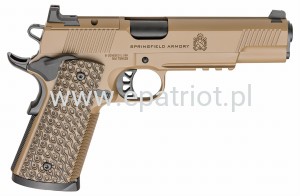 Pistolet Springfield 1911 TRP AOS kal. 45ACP Coyote Brown