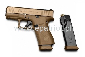Pistolet Glock 43X Coyote