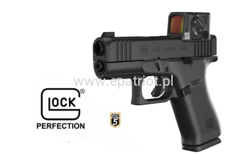 Pistolet Glock 43X MOS FS Gen 5 Combo + Aimpoint COA 3.5 MOA