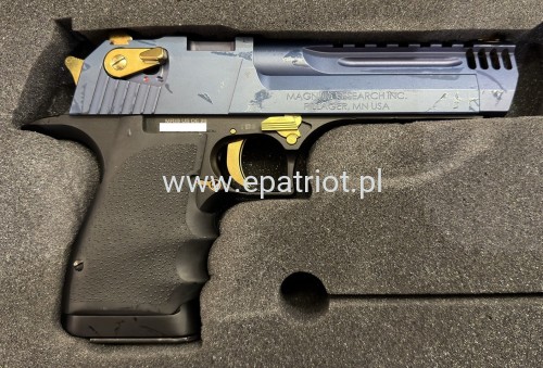 Pistolet Desert Eagle L5 Black Carbo Blue PVD - MB Integral