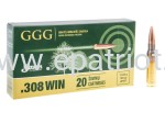 Amunicja GGG kal .308 Win 180 gr Sierra HPBT