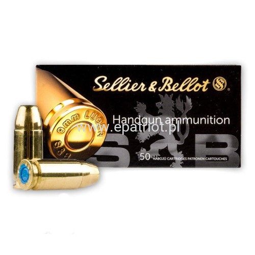 Amunicja Sellier &amp; Bellot 9 mm Luger 9,7 g FMJ SUBSONIC