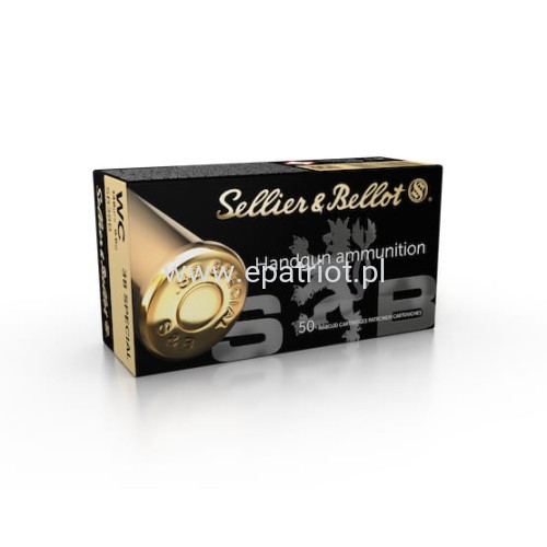 Amunicja Sellier &amp; Bellot .38 SPECIAL WC