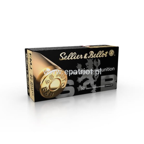 Amunicja Sellier &amp; Bellot .45 AUTO/.45 ACP FMJ