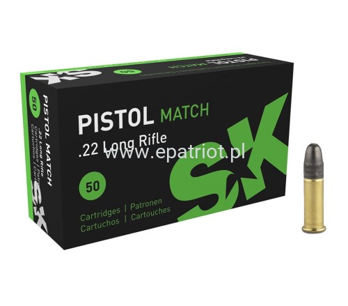 Amunicja Lapua .22 LR SK Pistol Match 2,59 g/40 gr