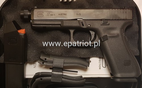 Pistolet GLOCK 17 GEN 5 z gwintem M13x1 kal. 9x19mm
