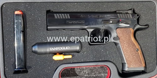 Pistolet TANFOGLIO STOCK III Black kal. 9x19 mm
