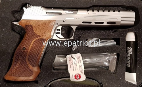 Pistolet Sig Sauer P210 Skeleton 6" Silver
