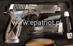 Pistolet Sig Sauer X-Five Chrome and Carbone kal. 9x19mm