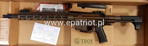 Karabinek TROY SOCC CARBINE 14,5″ brązowy