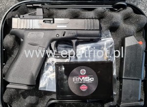 Pistolet Glock 43X BLACK COMBO z kolimatorem kal. 9x19mm