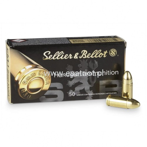 Amunicja Sellier &amp; Bellot 9mm Luger 8g FMJ