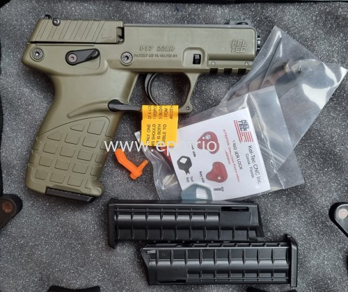 Pistolet KEL-TEC P17 zielony kal. 22LR