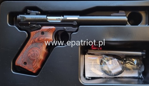 Pistolet Ruger Mark IV Target 5,5" drewniany chwyt kal. 22LR