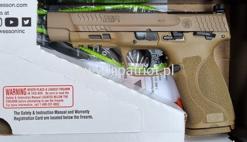 Pistolet Smith and Wesson M&amp;P9 M2.0 OR FDE lufa 5" 13569