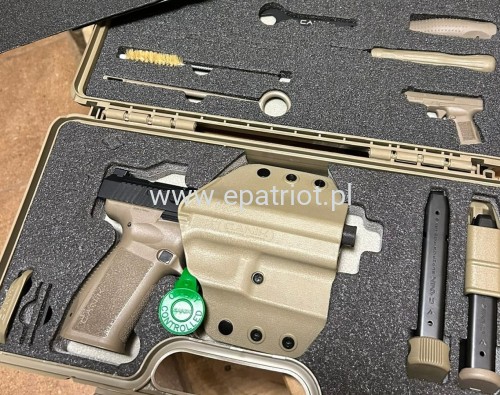 Pistolet Canik METE SFT FDE z gwintem kal. 9x19mm