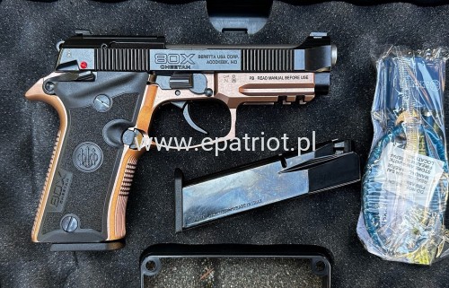 Pistolet Beretta 80X CHEETAH brązowa kal. 380ACP
