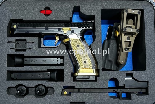 Pistolet Laugo Arms ALIEN Full Kit Limitowany BLACK GOLD kal. 9x19mm