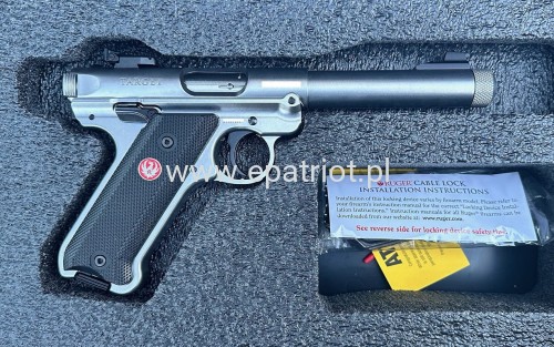 Pistolet Ruger Mark IV Target Stainless 5,5'' 40126 kal. 22LR