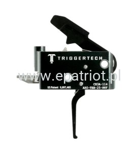 Mechanizm Spustowy TRIGGERTECH AR15 Adaptable – Flat – PVD Black – Two Stage