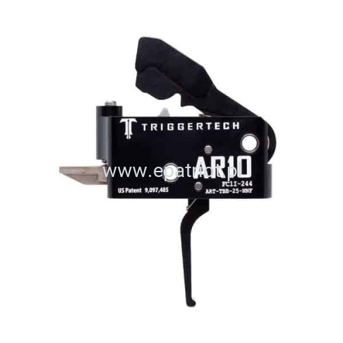 Mechanizm Spustowy TRIGGERTECH AR10 Adaptable – Flat – PVD Black – Two Stage