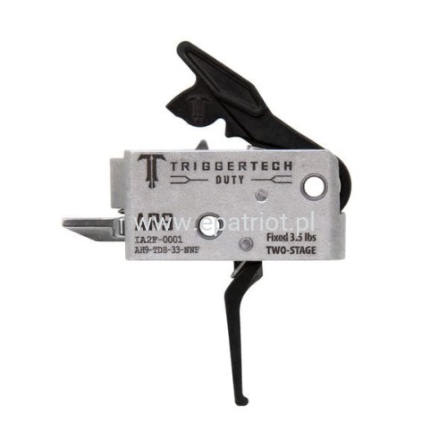 Mechanizm Spustowy TRIGGERTECH AR9 Duty – Flat – PVD Black – 3.5 lbs – Two Stage