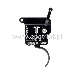 Mechanizm Spustowy TRIGGERTECH Rem700 Special – Curved – PVD Black – Single Stage – Lefty