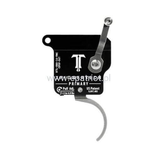 Mechanizm Spustowy TRIGGERTECH Rem700 Primary – Curved – Stainless – Single Stage – Lefty