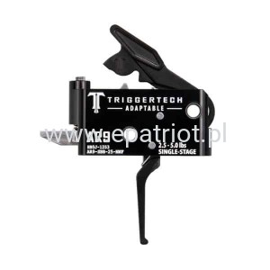 Mechanizm Spustowy TRIGGERTECH AR9 Adaptable – Flat – PVD Black – Single Stage